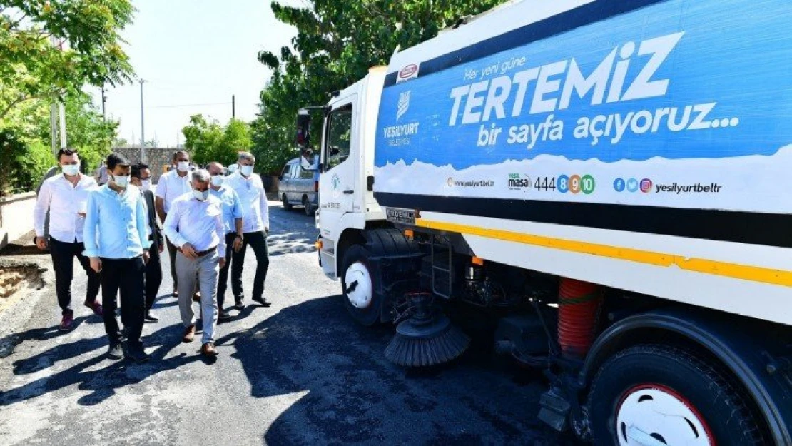 Başkan Çınar, temizlik çalışmalarını inceledi