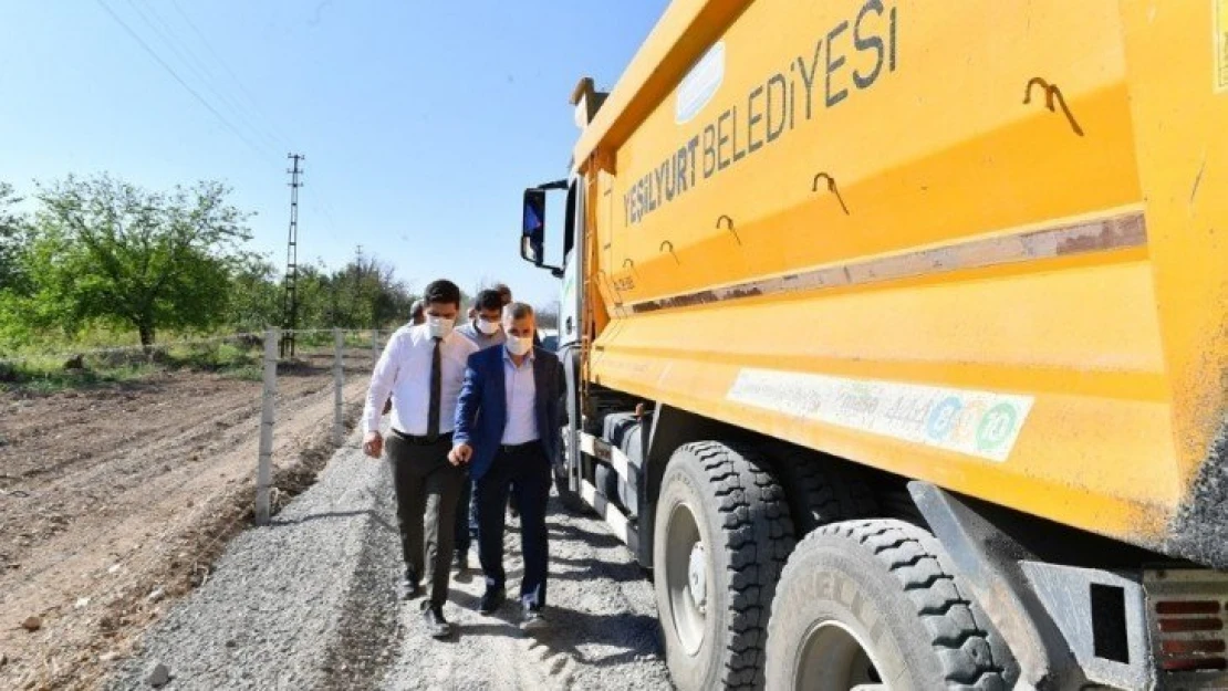 Başkan Çınar, yatırımları inceledi, vatandaşların taleplerini dinledi