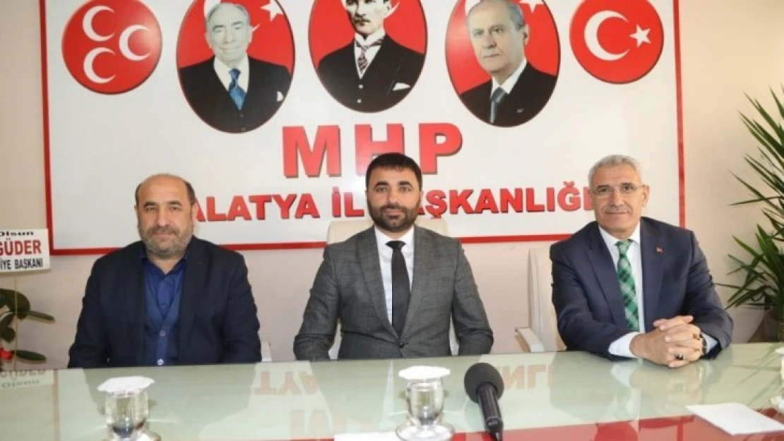 Başkan Güder'den MHP'ye ziyaret