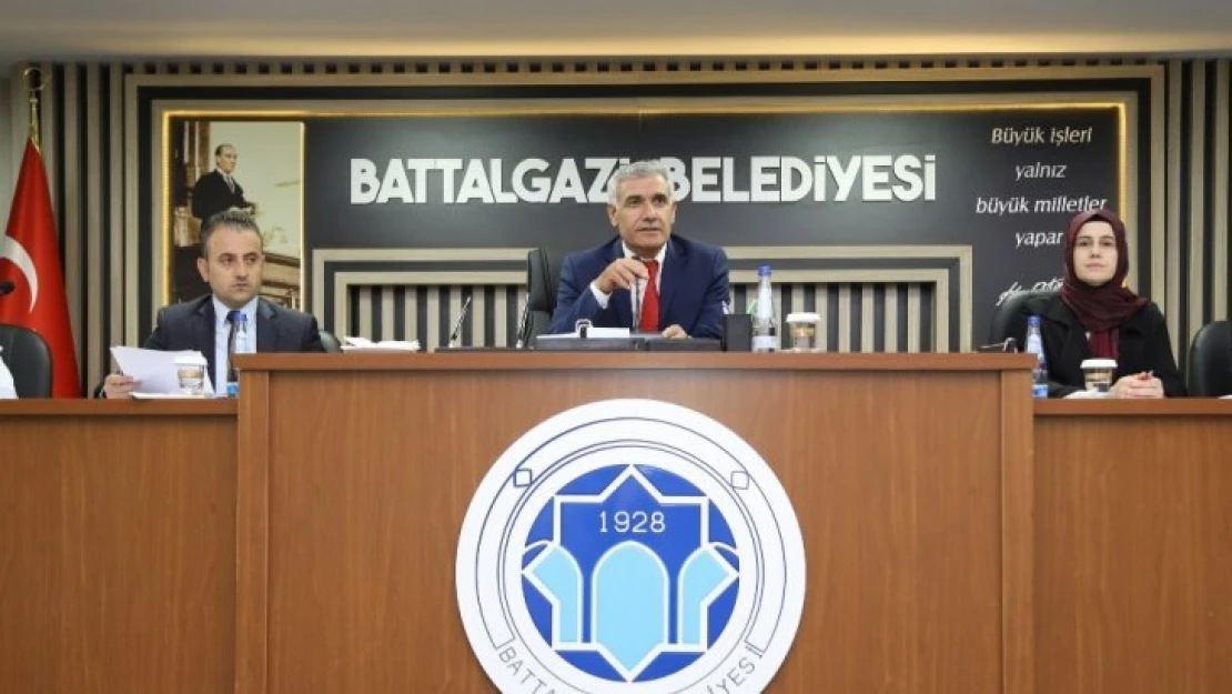 Battalgazi Belediye Meclisi, temmuz toplantısını yaptı