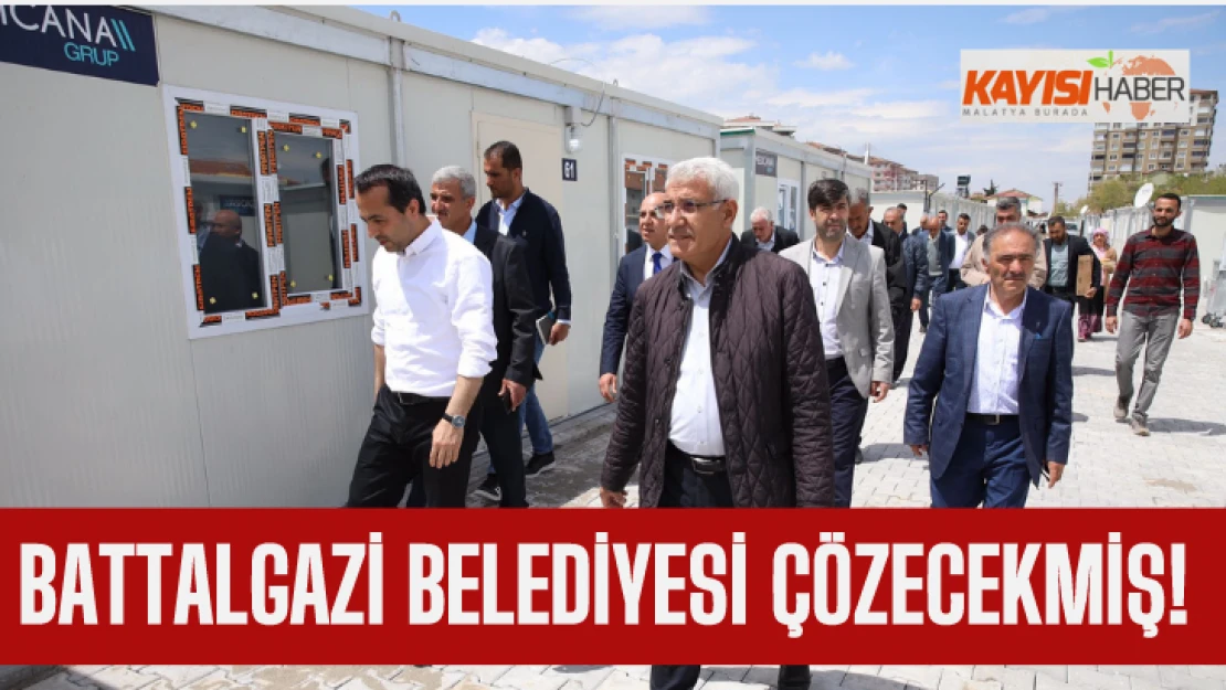 Battalgazi Belediyesi çözecekmiş!