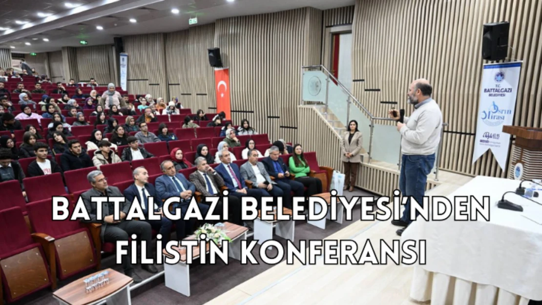 Battalgazi Belediyesi'nden Filistin konferansı