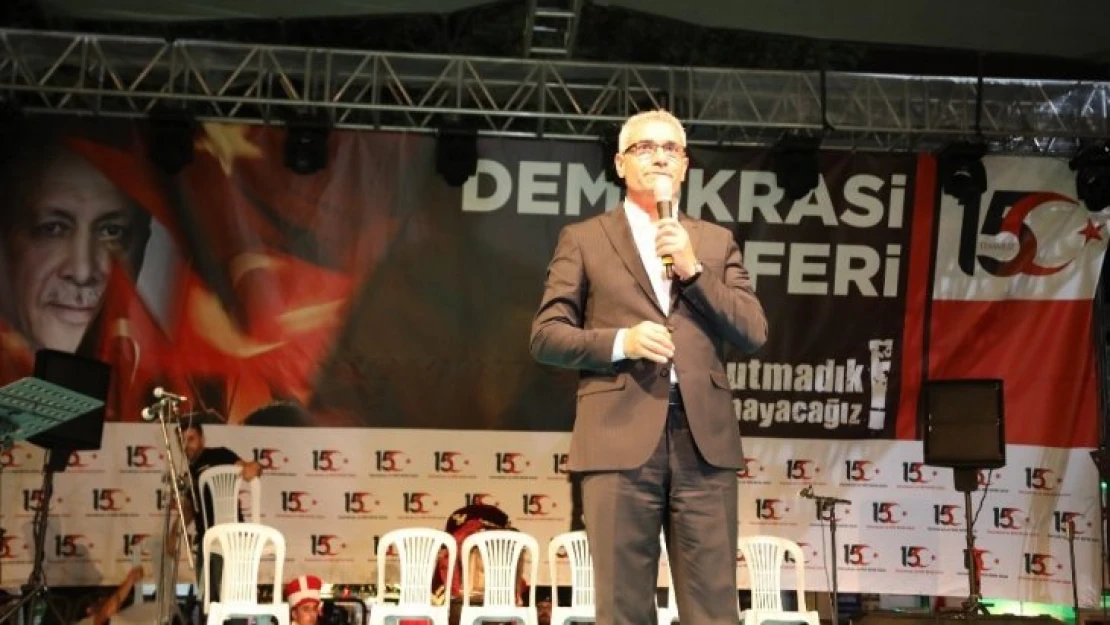 Battalgazi'de 15 Temmuz Demokrasi ve Milli Birlik günü anma etkinlikleri