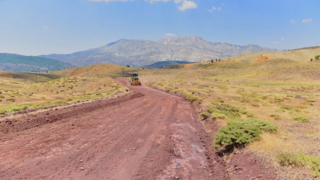 Battalgazi'de yayla yolları genişliyor