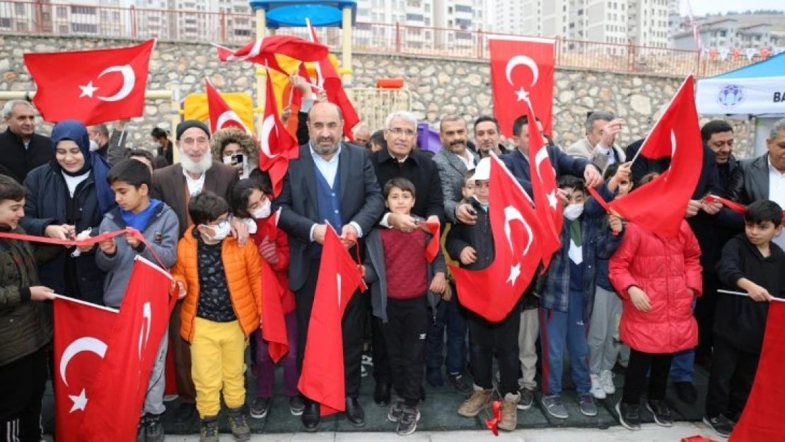 Battalgazi'ye 5 bin metrekarelik yeni bir park daha kazandırıldı