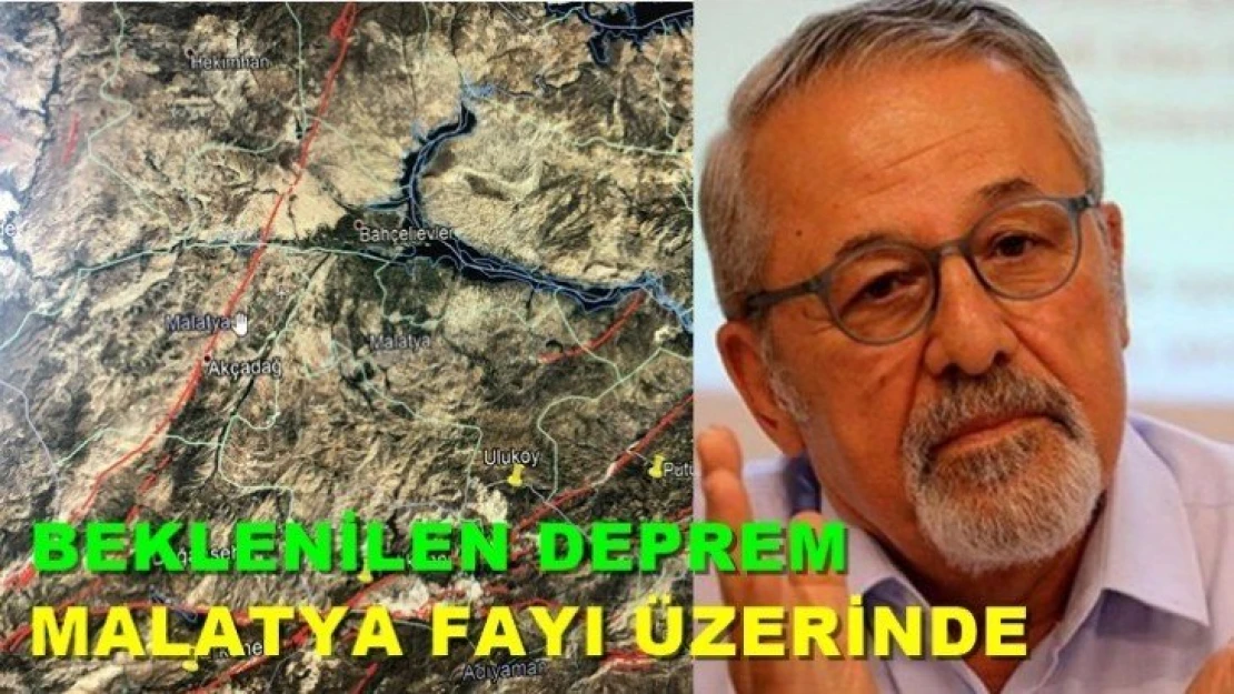 Beklenilen deprem Malatya Fayı üzerinde