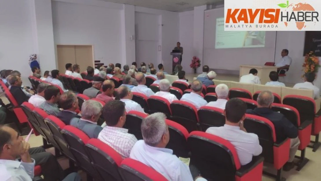 Besni'de mahalle ve köy muhtarlarına seminer