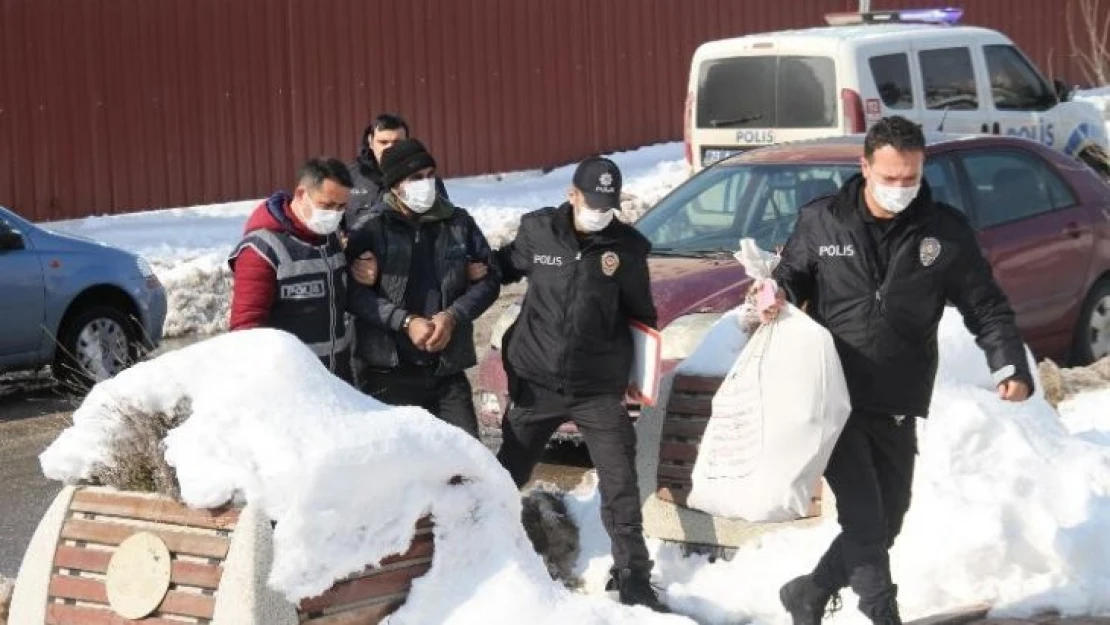 Binadan bakır kablo ve hurda çalan şüpheli tutuklandı