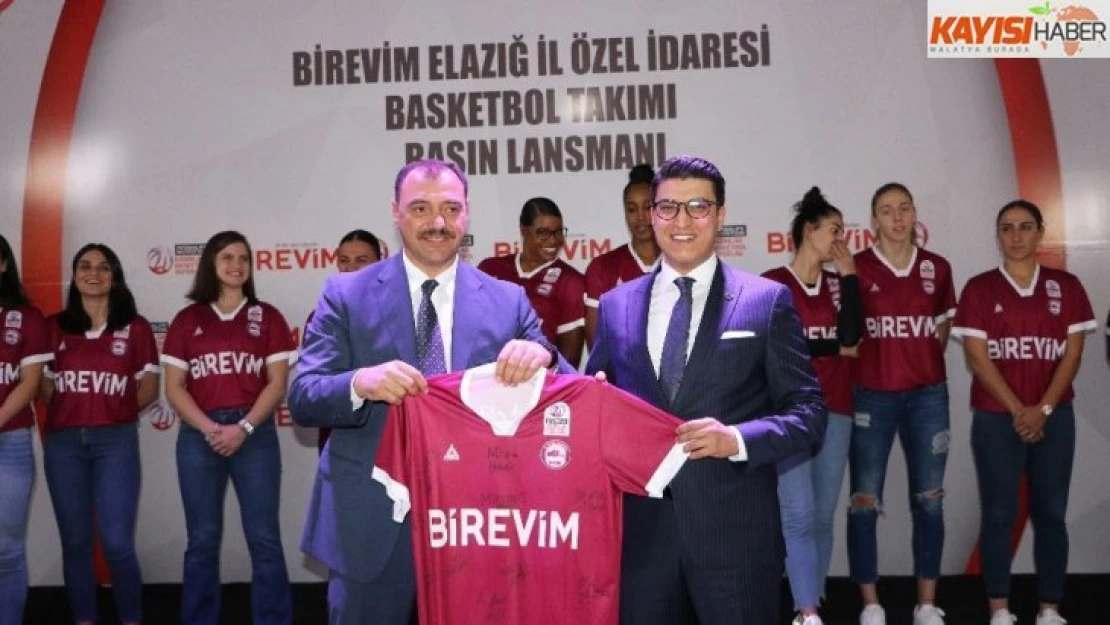 Birevim, Elazığ kadın basketbol takımına sponsor oldu