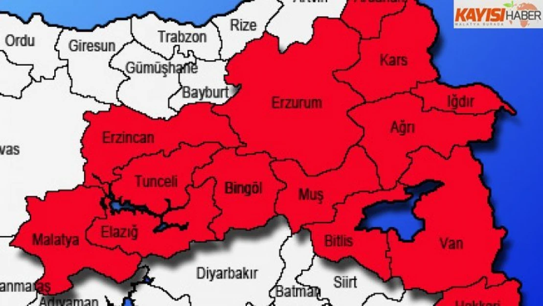 Bölgede en fazla ihracat Malatya'dan yapıldı.