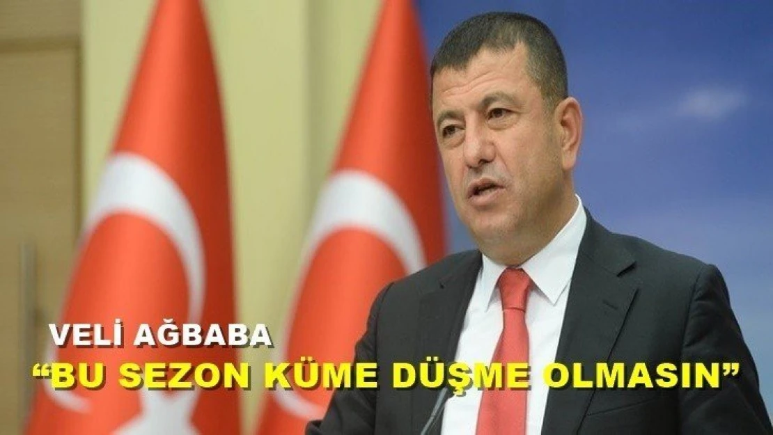 'Bu sezon küme düşme olmasın'