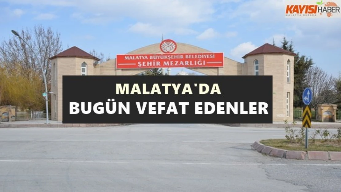 Bugün Vefat Edenler