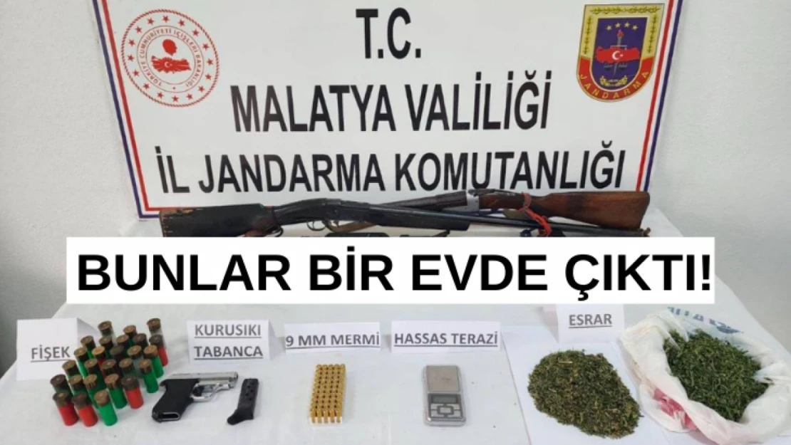 Bunlar bir evde çıktı!