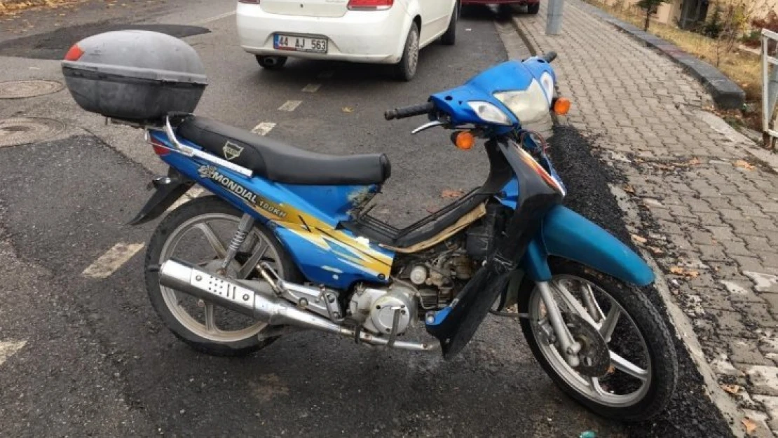 Çalıntı motosiklet bulundu