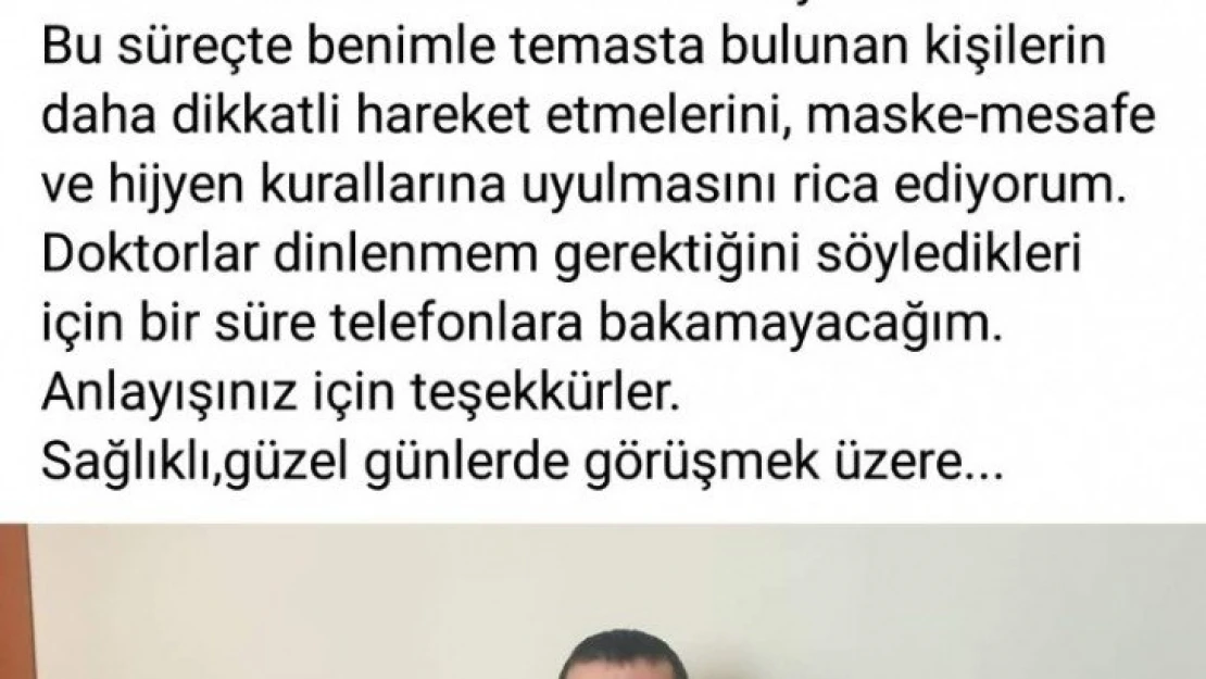 CHP'li Ağbaba da korona oldu