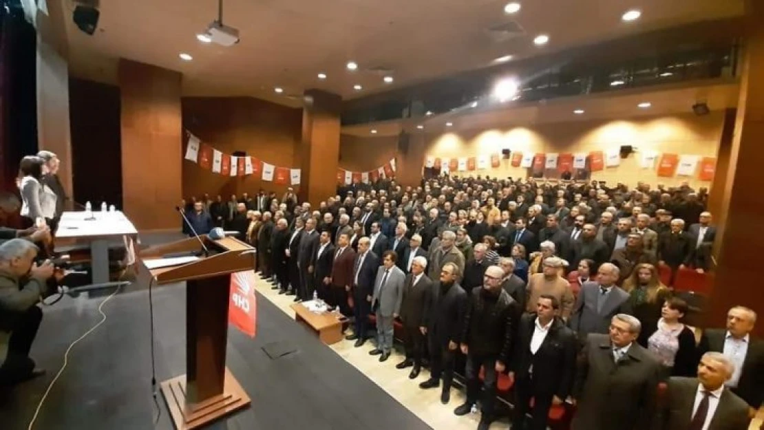 CHP Yeşilyurt İlçe Başkanlığına Hüseyin Mete seçildi