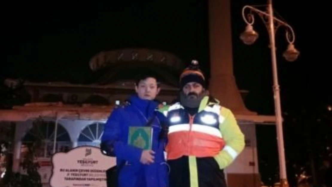 Çinli arama kurtarma personeli Müslüman oldu