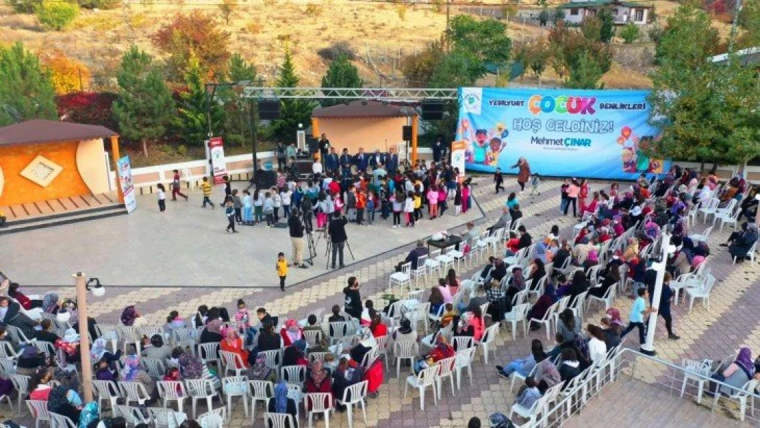 Çocuklar, Yeşilyurt çocuk şenliğinde keyifli anlar yaşadı