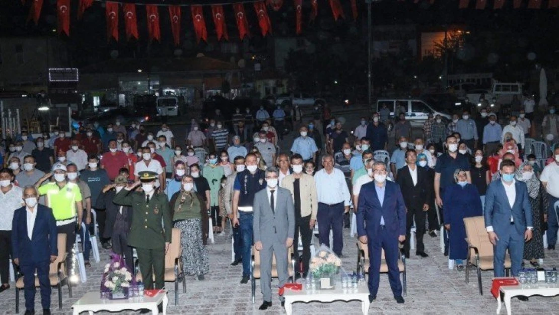 Darende'de 15 Temmuz unutulmadı