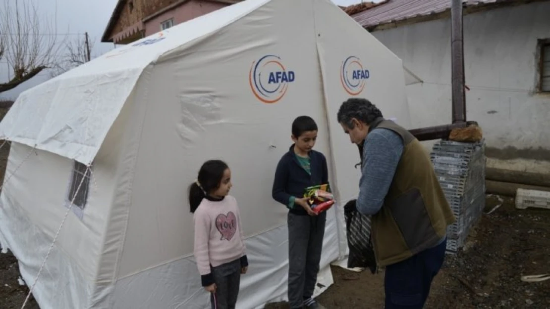 Deprem bölgesi için kuvvetli yağış uyarısı