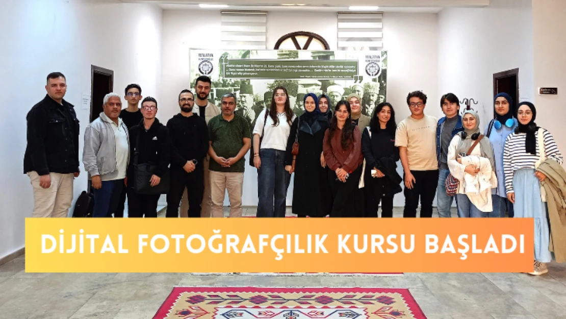 Dijital Fotoğrafçılık Kursu Eğitimleri Başladı