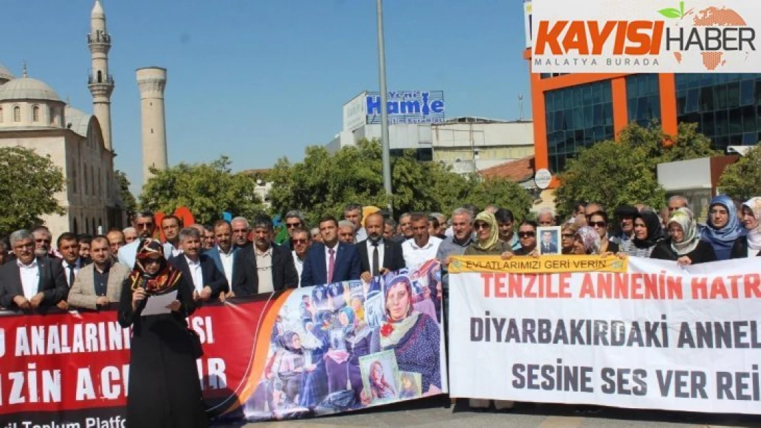 Diyarbakır Annelerine Malatya'dan destek sürüyor