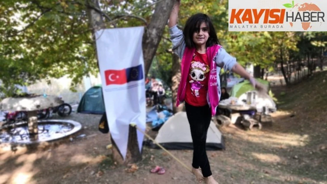 Doğa kampına başvuran 250 kişiden 100'ü katıldı