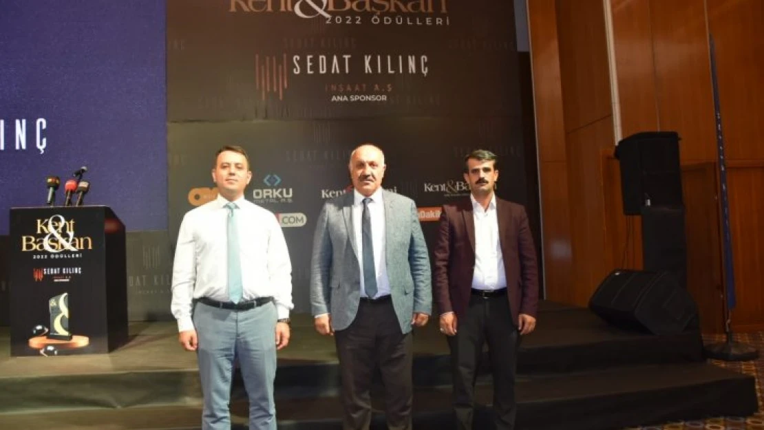 Doğanşehir Belediyesine ödül