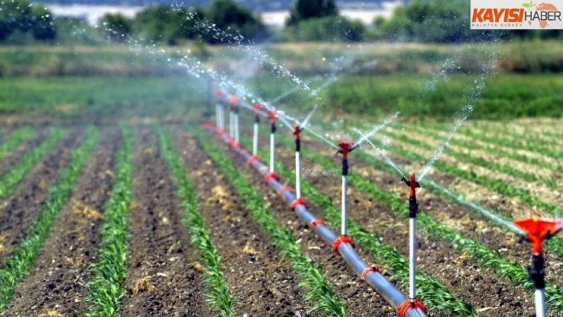 Elazığ'da  22 bin 100 dekar tarım arazisi sulandı