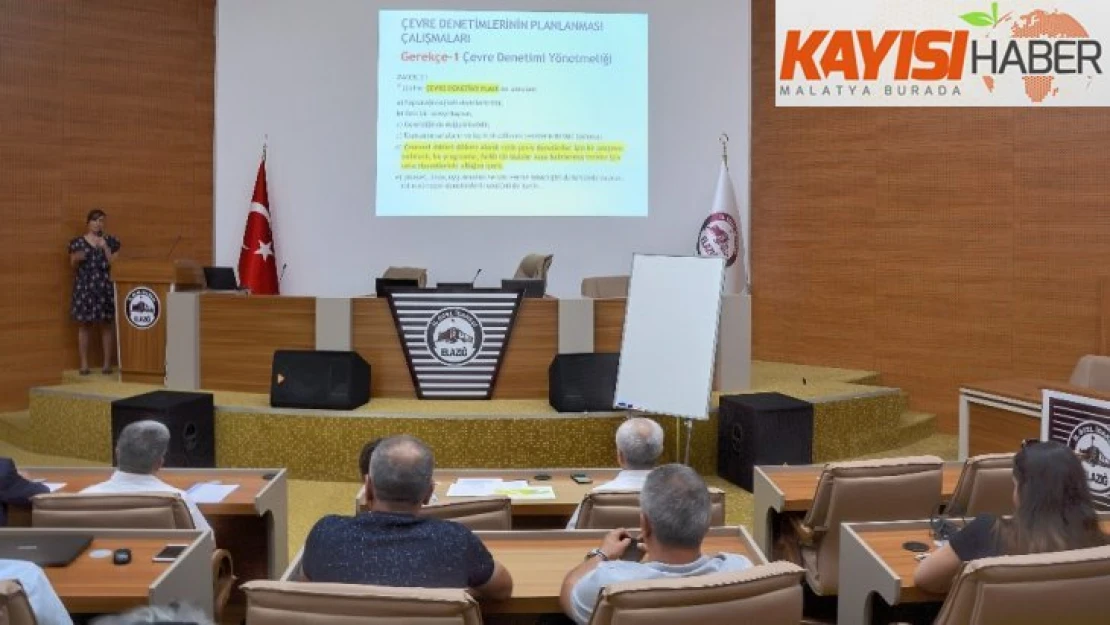 Elazığ'da 'Çevre Denetim Çalıştayı'