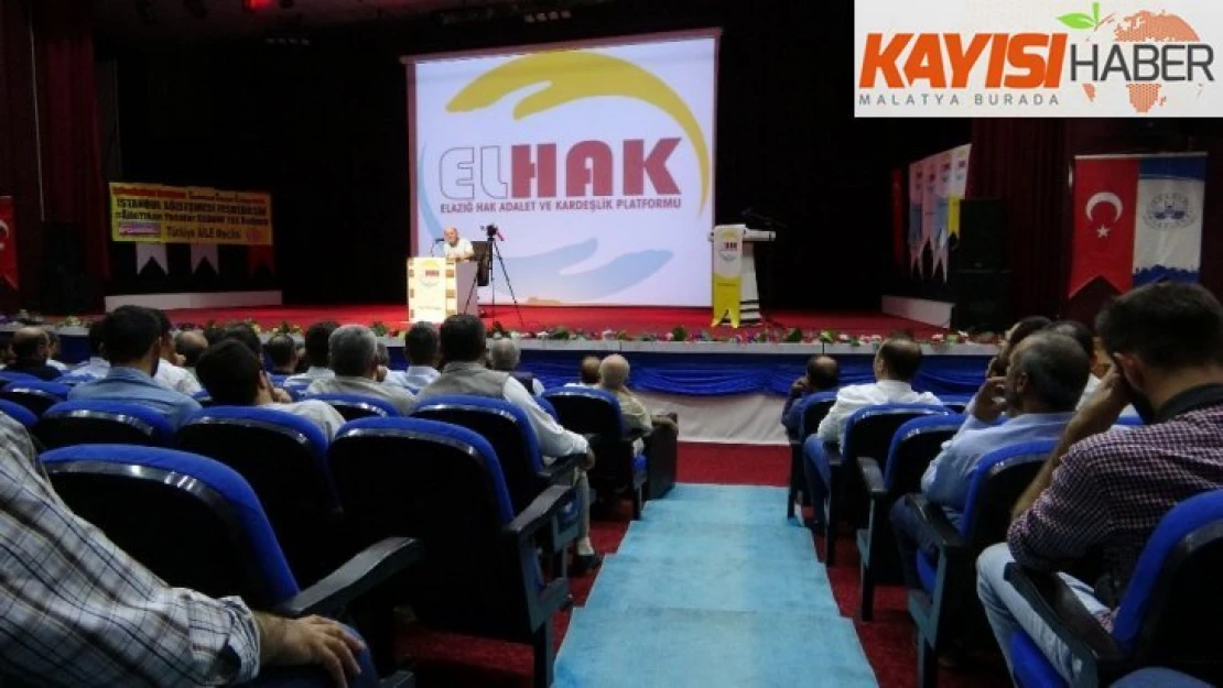 Elazığ'da, 'Önce Aile' konferansı