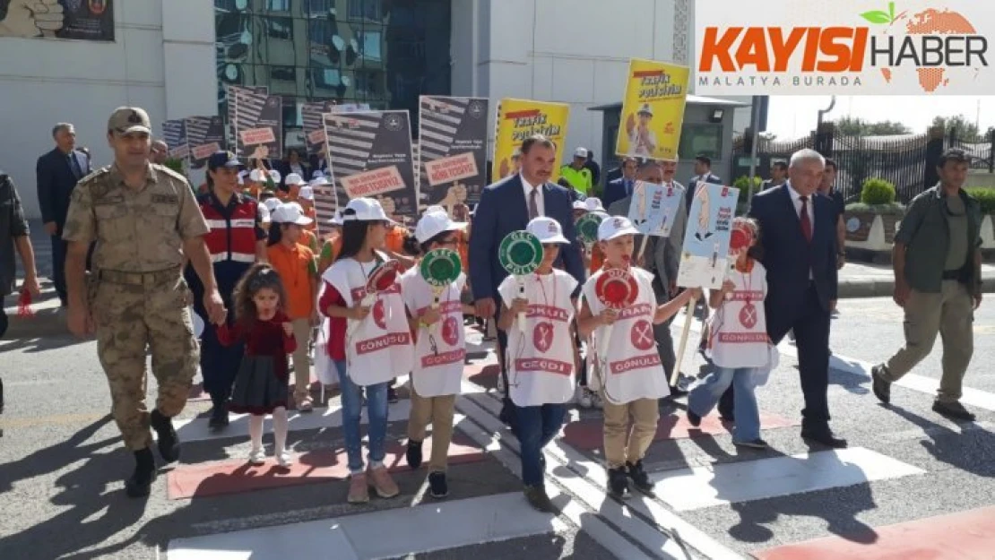 Elazığ'da 'Yaya Geçidi Nöbeti' etkinliği