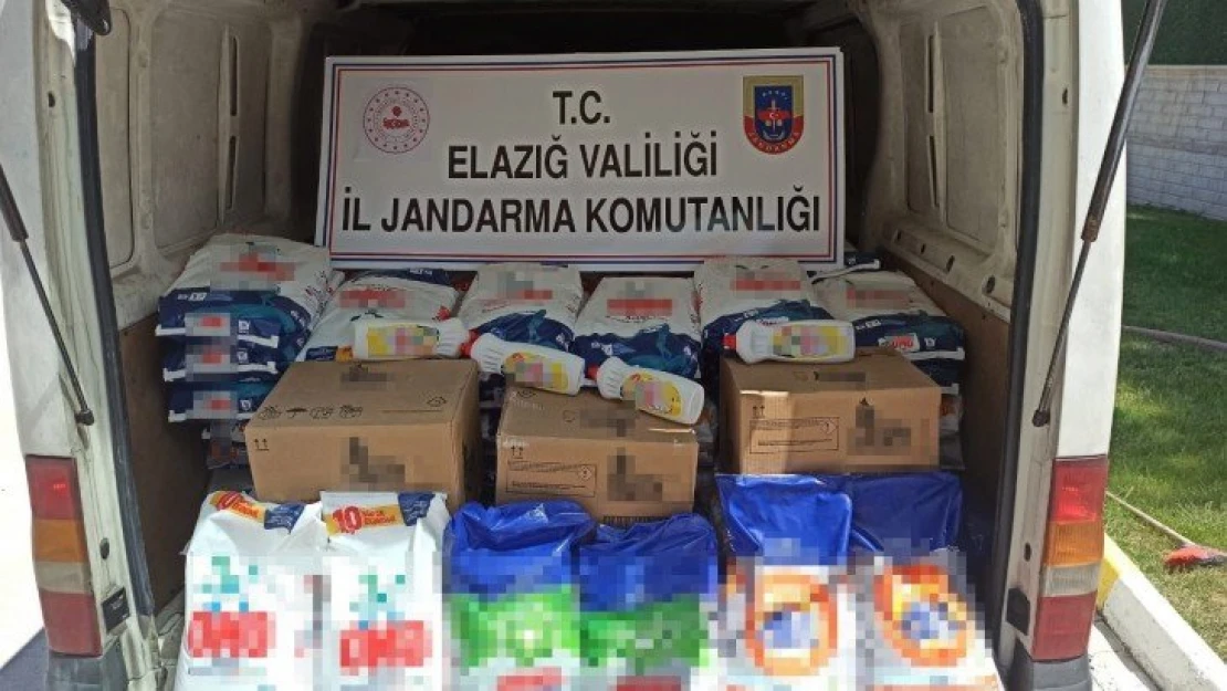 Elazığ'da 2 ton sahte temizlik malzemesi ele geçirdi