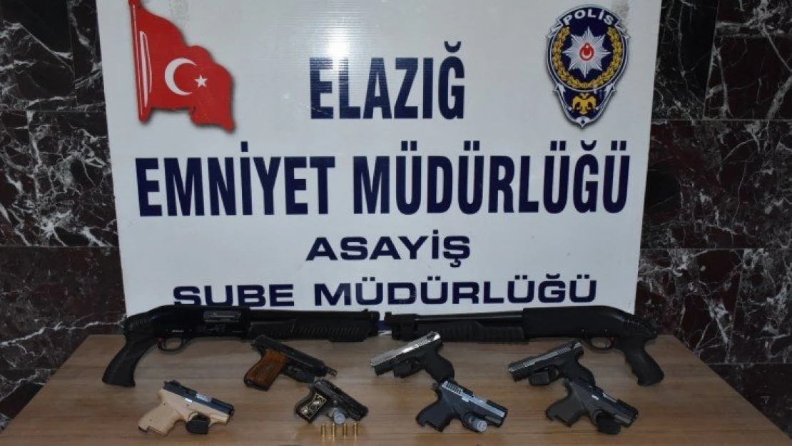 Elazığ'da aranan 89 şahıs yakalandı, 17'si tutuklandı