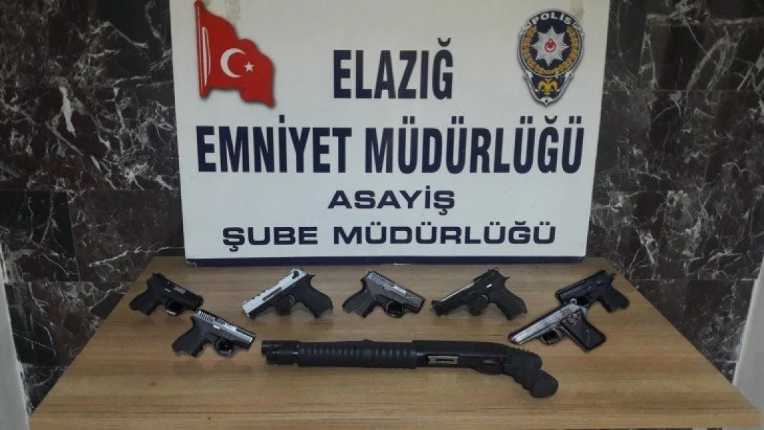 Elazığ'da asayiş ve şok uygulamalarla yakalanan 38 şüpheli tutuklandı