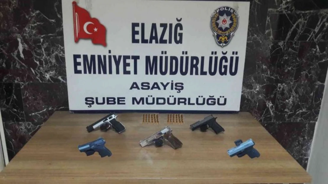 Elazığ'da asayiş ve şok uygulamalarında 116 kişi yakalandı