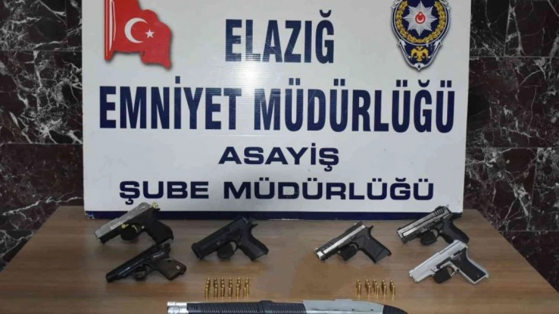 Elazığ'da asayiş ve şok uygulamalarında 83 kişi yakalandı