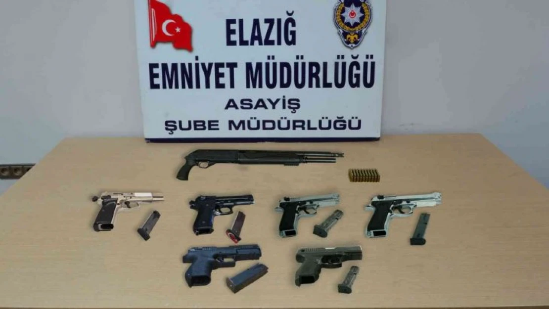 Elazığ'da asayiş ve şok uygulamaları: 140 şüpheli yakalandı