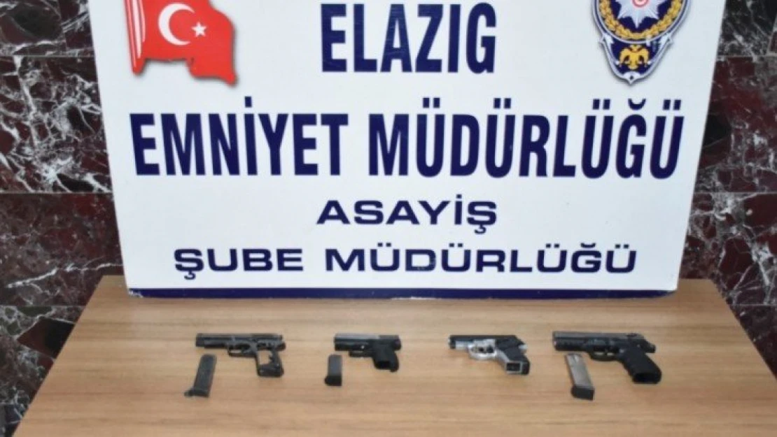 Elazığ'da çeşitli suçlardan aranan 17 şüpheli tutuklandı