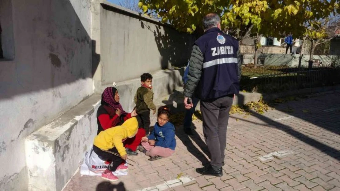 Elazığ'da dilenci operasyonları sürüyor: Bir yılda bin 900 dilenci toplandı