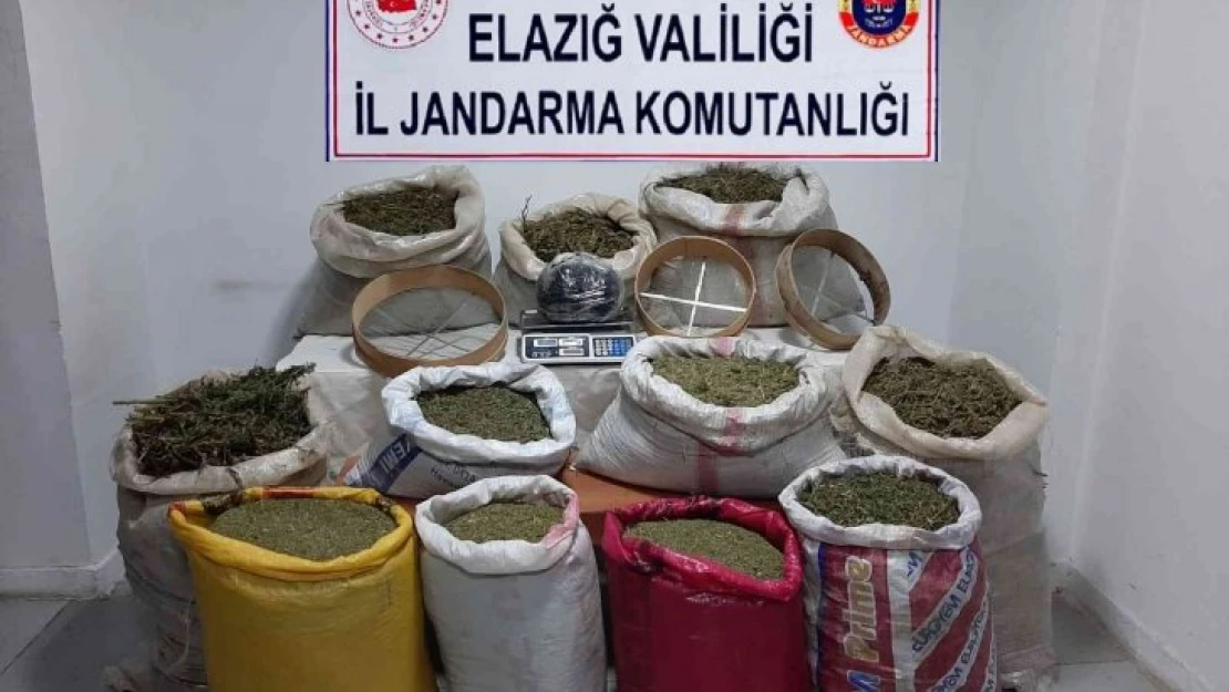 Elazığ'da jandarma ekipleri bir yılda 611 operasyon düzenledi: 670 şüpheli yakalandı