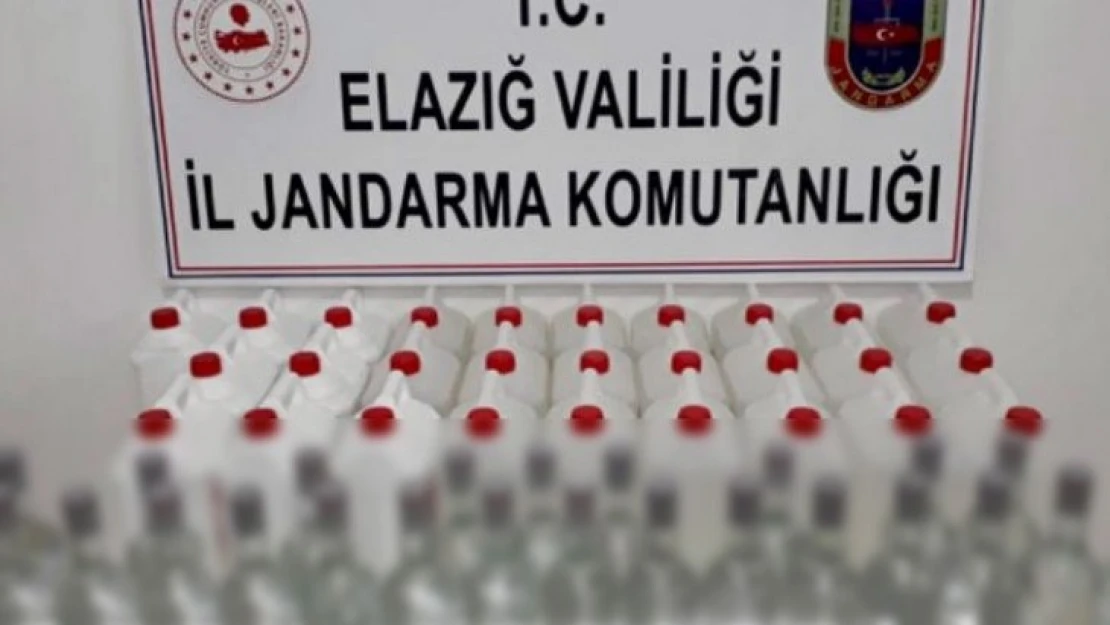 Elazığ'da kaçak içki ve uyuşturucu operasyonu: 3 gözaltı