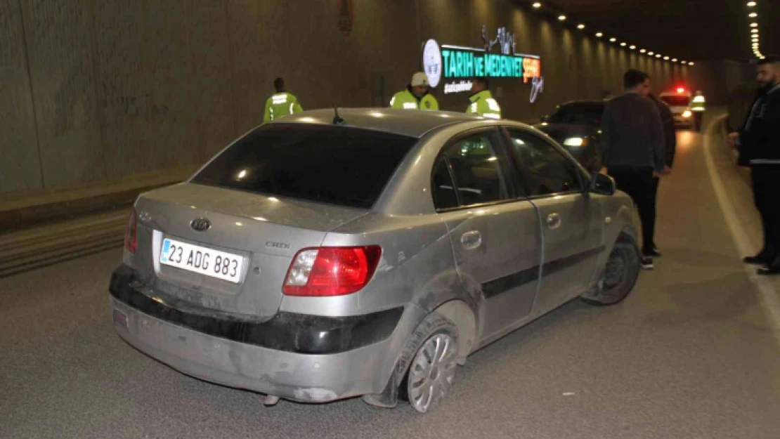 Elazığ'da kaza yapan sürücü olay yerinde kaçtı: 1 yaralı