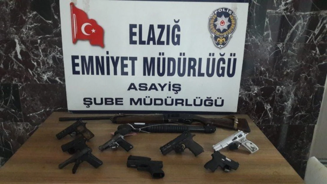 Elazığ'da şok uygulamalarda yakalanan 28 şüpheli tutuklandı