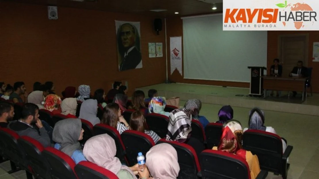 Elazığ'da stajyer öğrencilere uyum toplantısı