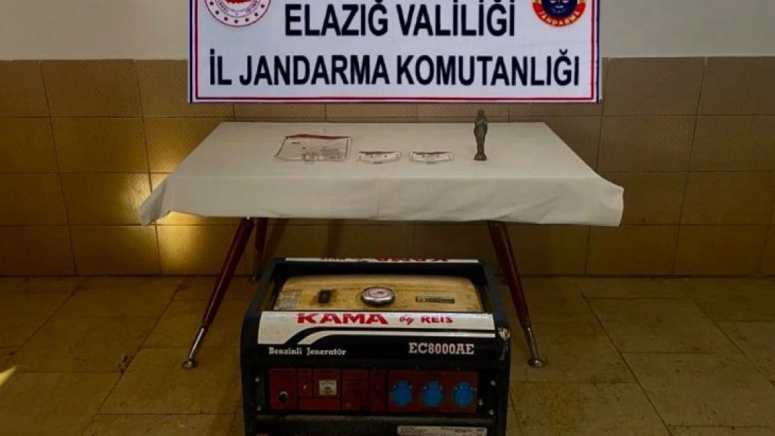 Elazığ'da tarihi eser operasyonunda Meryem Ana heykeli ele geçirildi: 3 gözaltı