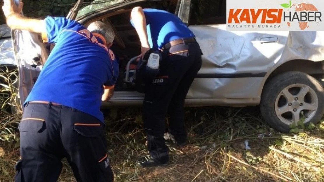 Elazığ'da trafik kazası: 1'i ağır 5 yaralı