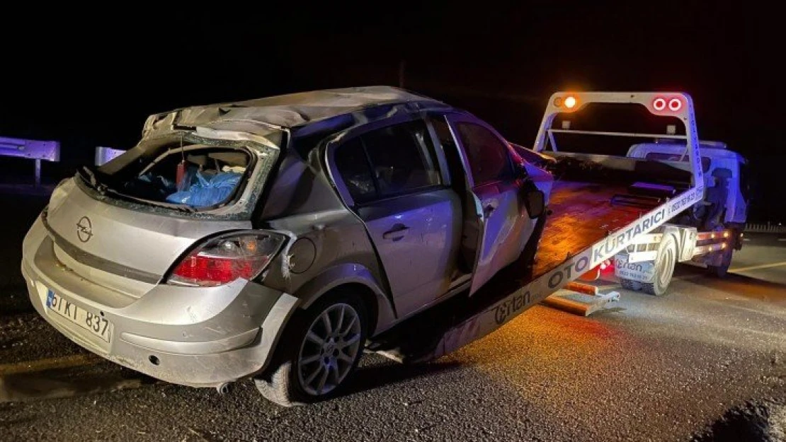 Elazığ'da trafik kazası: 1 yaralı