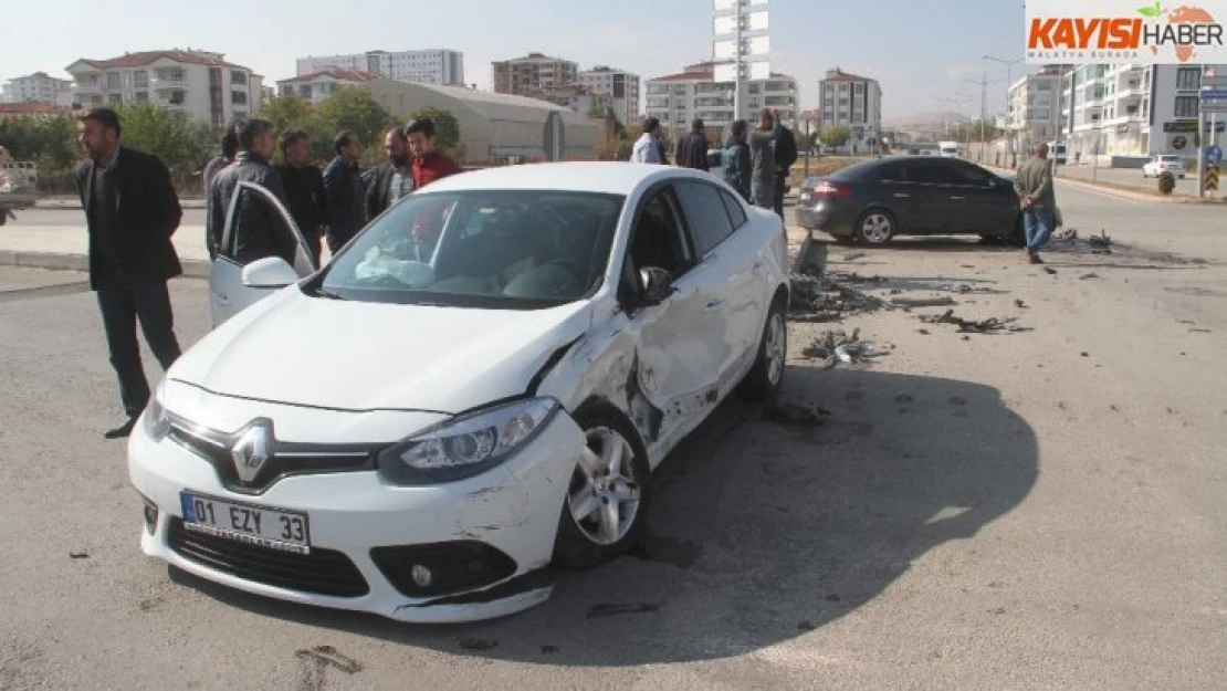 Elazığ'da trafik kazası: 1 yaralı