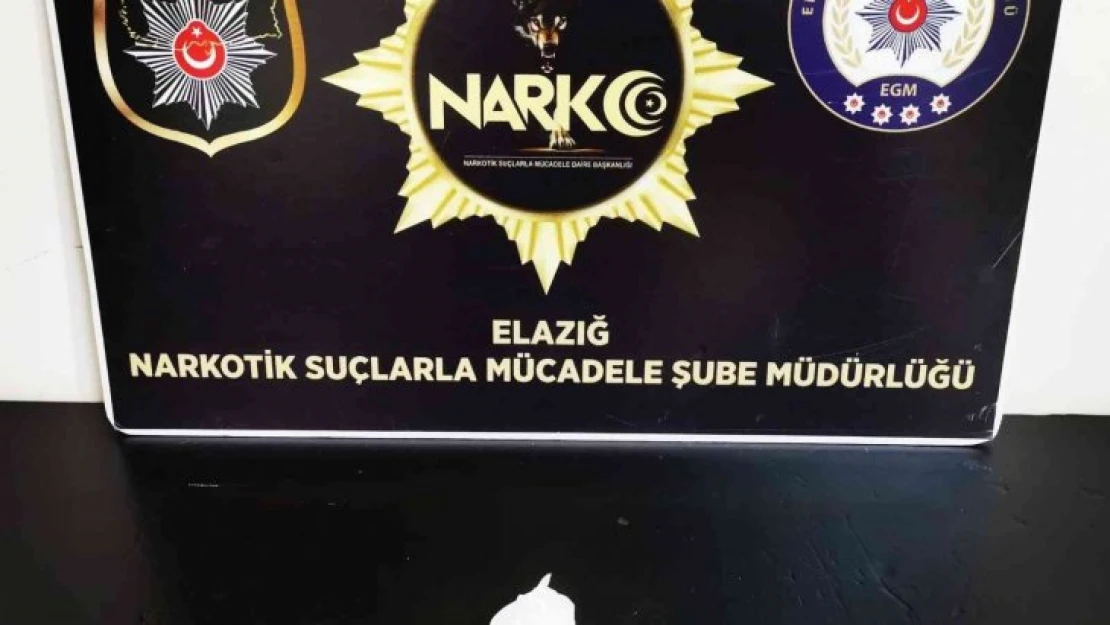 Elazığ'da uyuşturucu madde operasyonu: 2 tutuklama